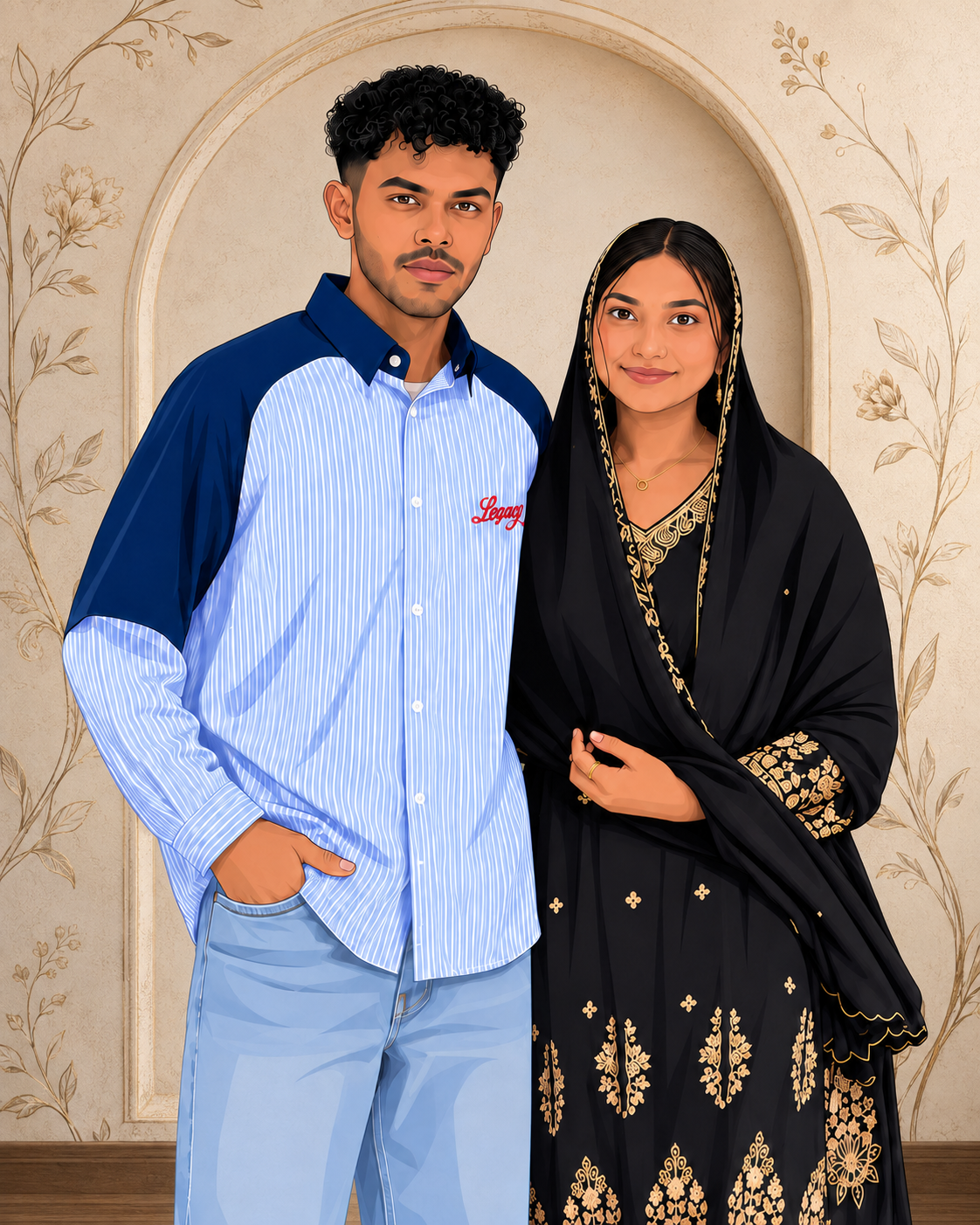 Fathima Muna & Shakeer Ali